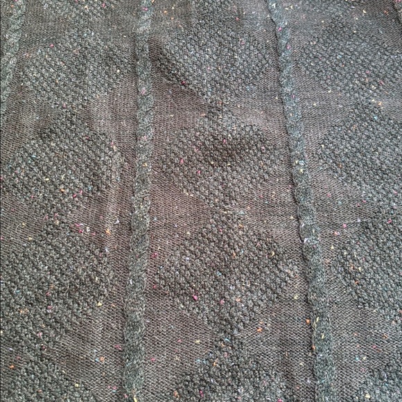 Bugatchi | Vintage Pine Green and Charcoal Knit V-Neck Sweater Size Large - Picture 14 of 14